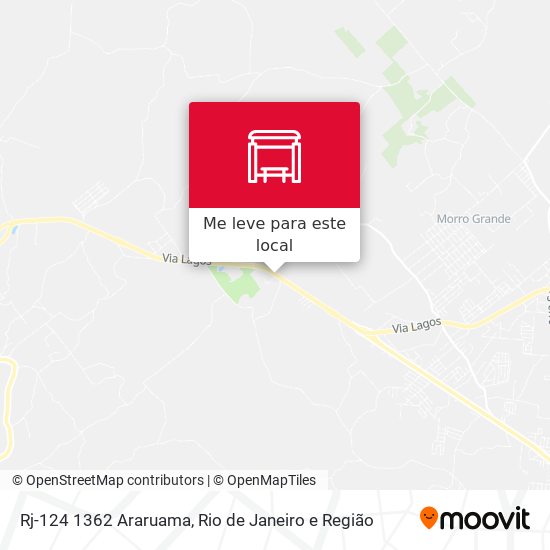 Rj-124 1362 Araruama mapa