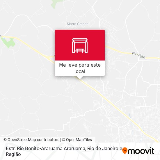 Estr. Rio Bonito-Araruama Araruama mapa