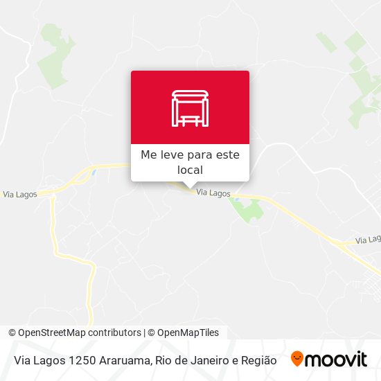 Via Lagos 1250 Araruama mapa