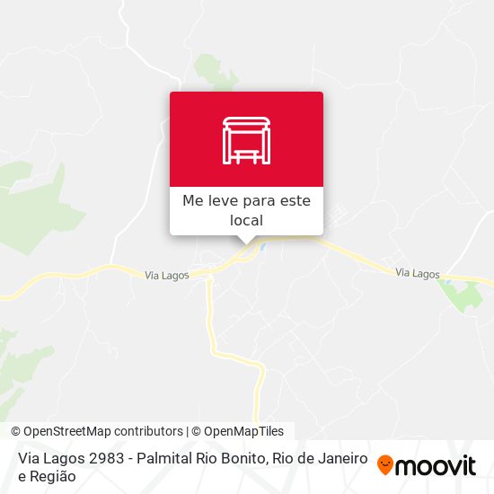 Via Lagos 2983 - Palmital Rio Bonito mapa