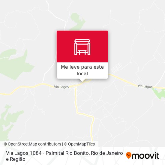 Via Lagos 1084 - Palmital Rio Bonito mapa