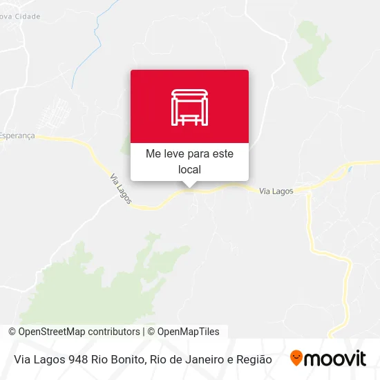 Via Lagos 948 Rio Bonito mapa