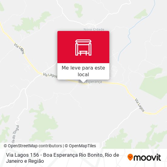 Via Lagos 156 - Boa Esperança Rio Bonito mapa