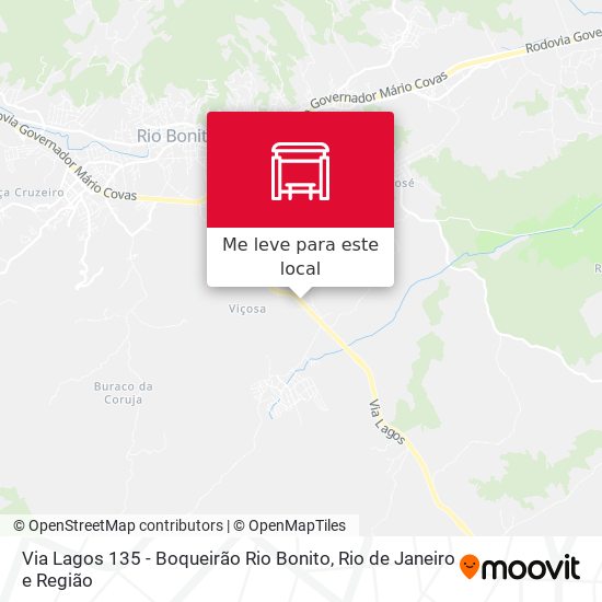Via Lagos 135 - Boqueirão Rio Bonito mapa