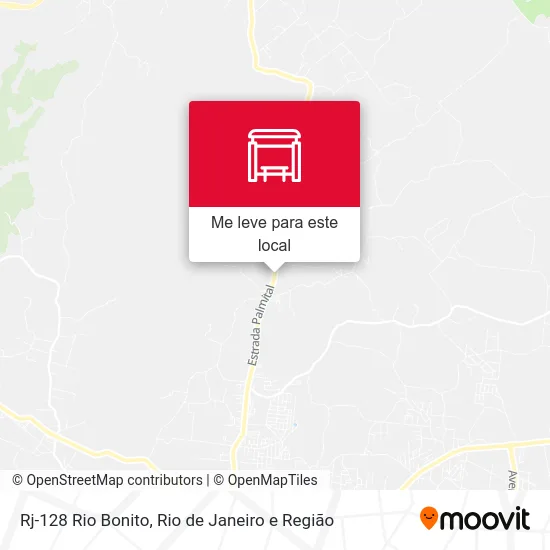Rj-128 Rio Bonito mapa