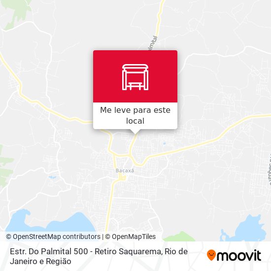 Estr. Do Palmital 500 - Retiro Saquarema mapa