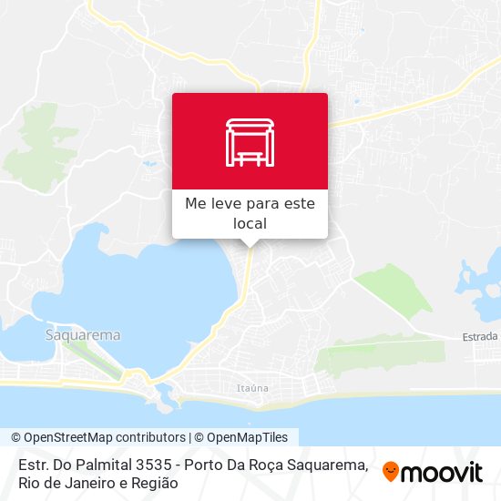 Estr. Do Palmital 3535 - Porto Da Roça Saquarema mapa