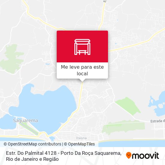 Estr. Do Palmital 4128 - Porto Da Roça Saquarema mapa