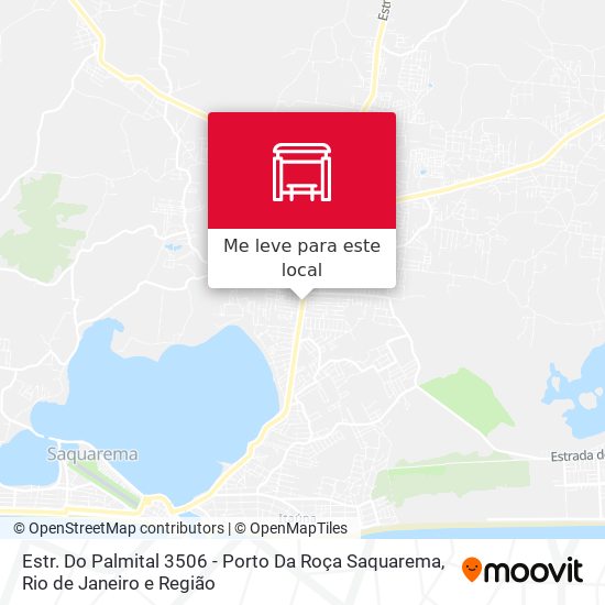 Estr. Do Palmital 3506 - Porto Da Roça Saquarema mapa