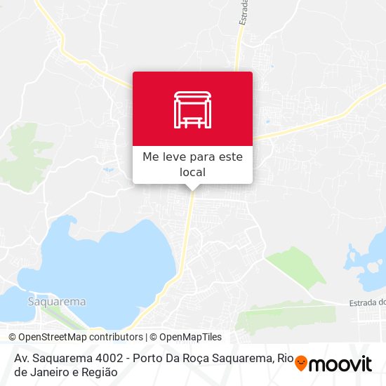 Av. Saquarema 4002 - Porto Da Roça Saquarema mapa