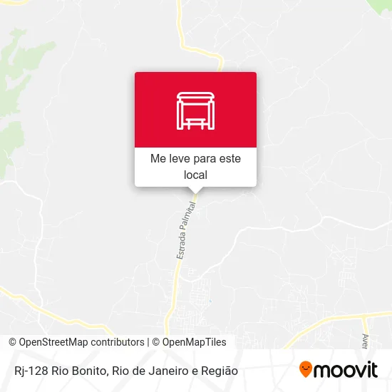 Rj-128 Rio Bonito mapa
