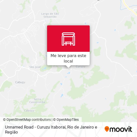Unnamed Road - Curuzu Itaboraí mapa