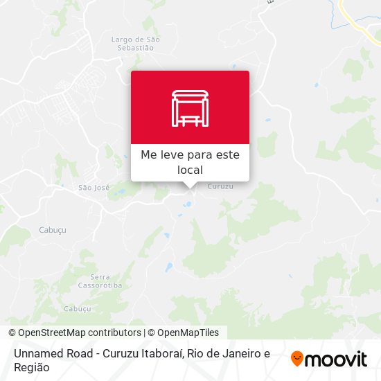 Unnamed Road - Curuzu Itaboraí mapa
