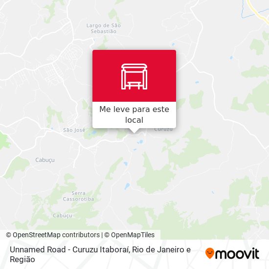 Unnamed Road - Curuzu Itaboraí mapa