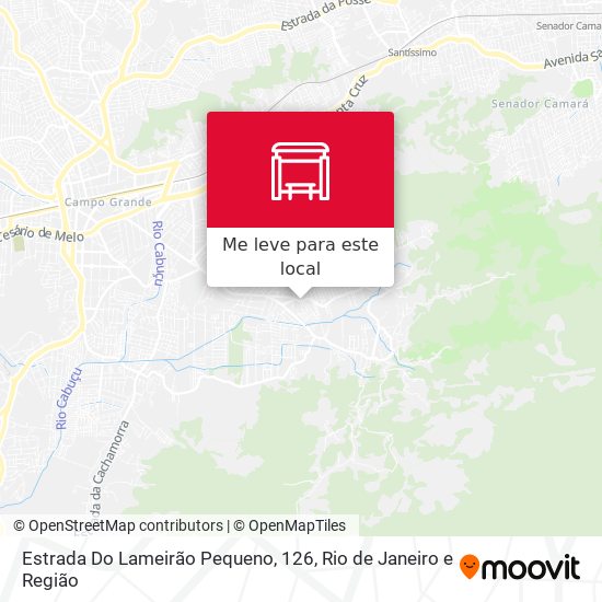 Estrada Do Lameirão Pequeno, 126 mapa