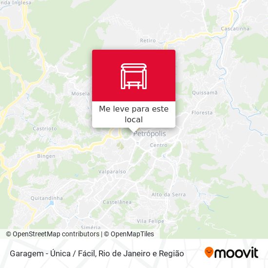 Garagem - Única / Fácil mapa
