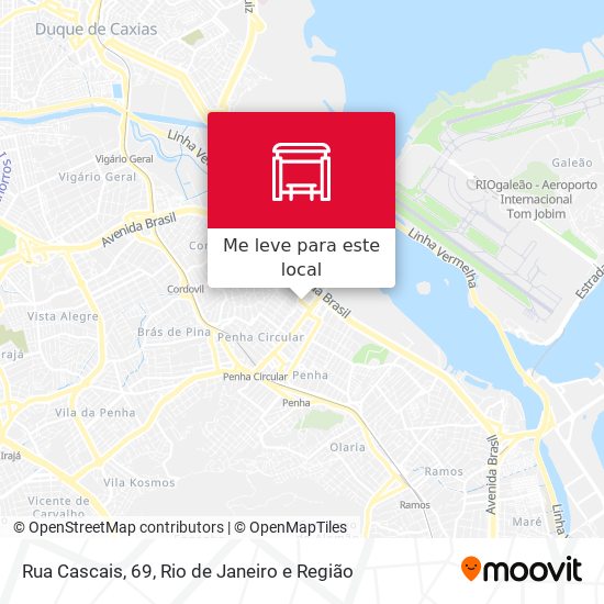 Rua Cascais, 69 mapa