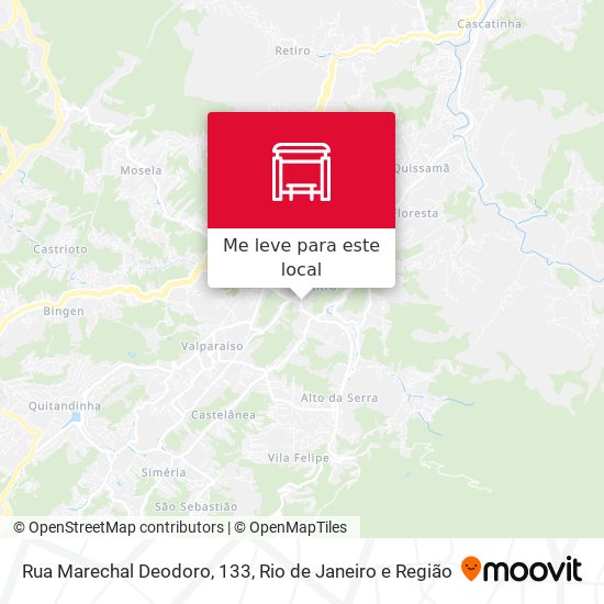 Rua Marechal Deodoro, 133 mapa