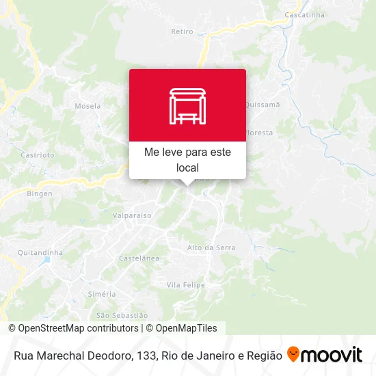 Rua Marechal Deodoro, 133 mapa