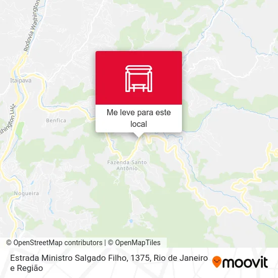 Estrada Ministro Salgado Filho, 1375 mapa