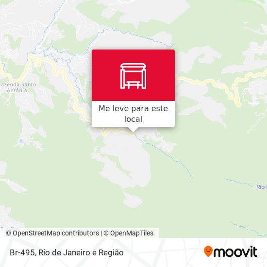 Br-495 mapa