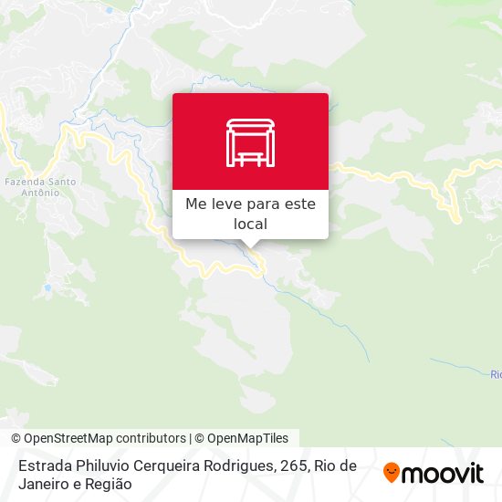 Estrada Philuvio Cerqueira Rodrigues, 265 mapa