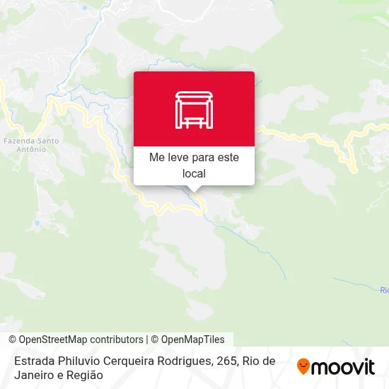 Estrada Philuvio Cerqueira Rodrigues, 265 mapa