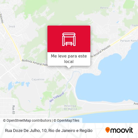 Rua Doze De Julho, 10 mapa