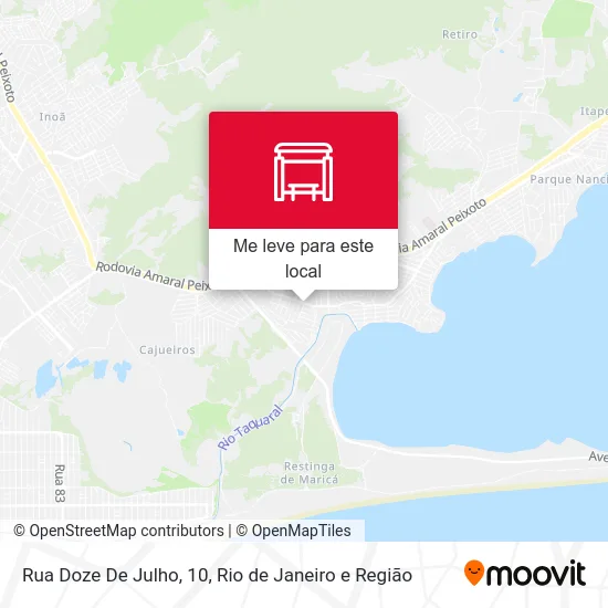 Rua Doze De Julho, 10 mapa