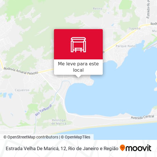 Estrada Velha De Maricá, 12 mapa