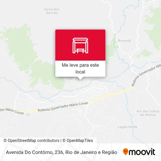 Avenida Do Contôrno, 236 mapa
