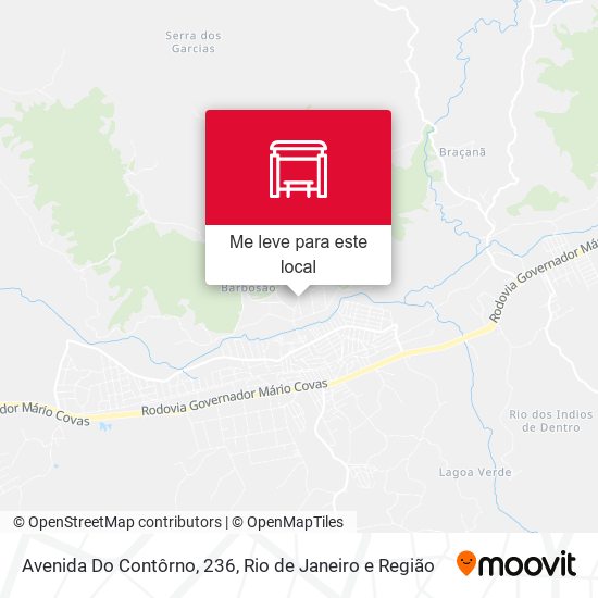 Avenida Do Contôrno, 236 mapa