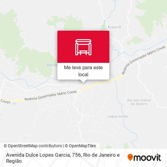 Avenida Dulce Lopes Garcia, 756 mapa