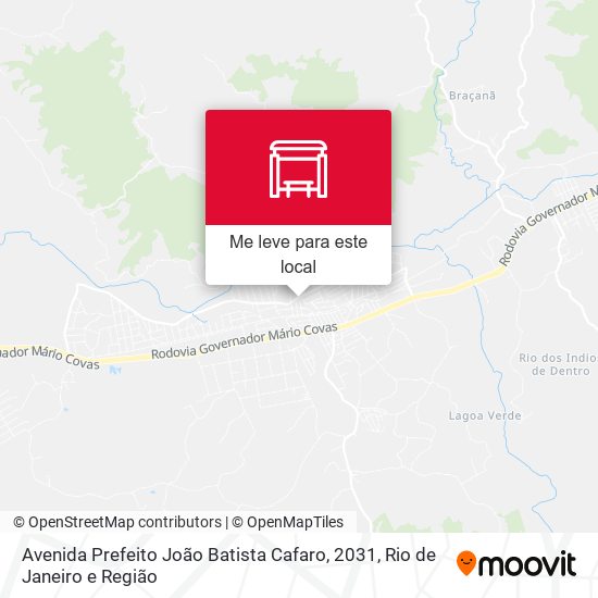 Avenida Prefeito João Batista Cafaro, 2031 mapa