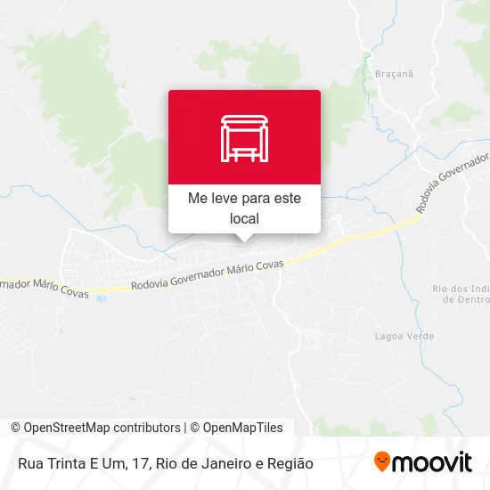 Rua Trinta E Um, 17 mapa