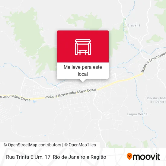Rua Trinta E Um, 17 mapa