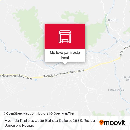 Avenida Prefeito João Batista Cafaro, 2633 mapa