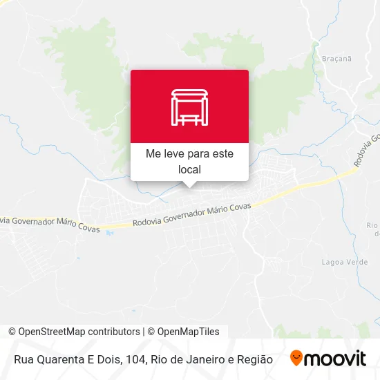 Rua Quarenta E Dois, 104 mapa