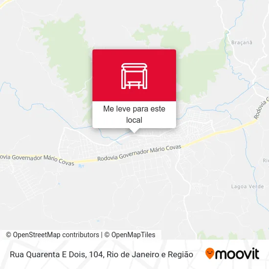 Rua Quarenta E Dois, 104 mapa