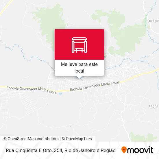 Rua Cinqüenta E Oito, 354 mapa