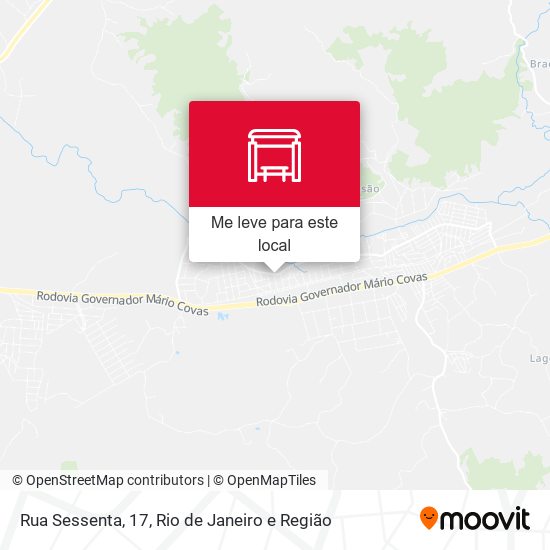 Rua Sessenta, 17 mapa