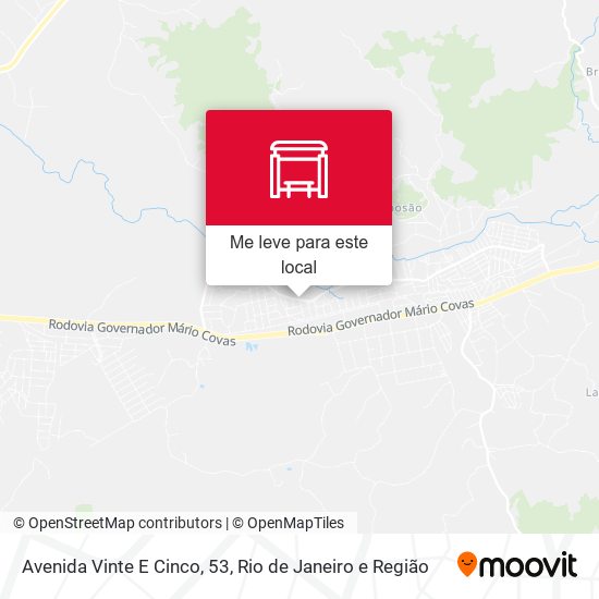 Avenida Vinte E Cinco, 53 mapa