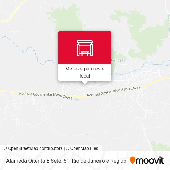 Alameda Oitenta E Sete, 51 mapa