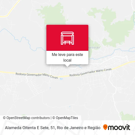 Alameda Oitenta E Sete, 51 mapa