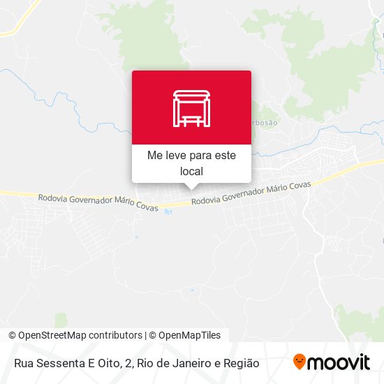 Rua Sessenta E Oito, 2 mapa