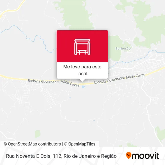Rua Noventa E Dois, 112 mapa