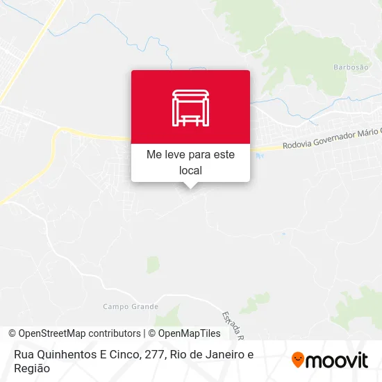 Rua Quinhentos E Cinco, 277 mapa