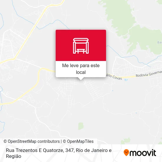 Rua Trezentos E Quatorze, 347 mapa
