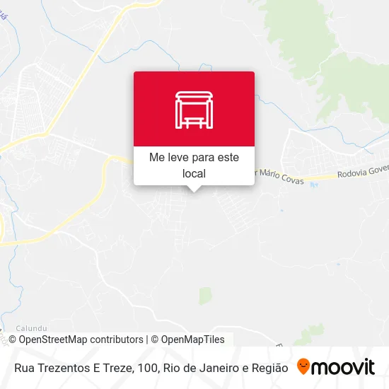 Rua Trezentos E Treze, 100 mapa