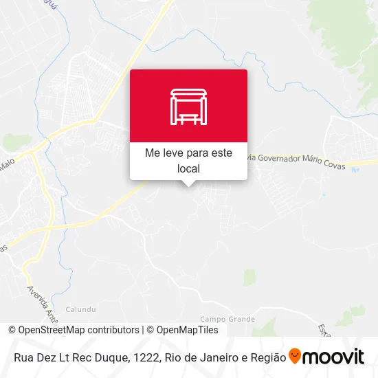 Rua Dez Lt Rec Duque, 1222 mapa